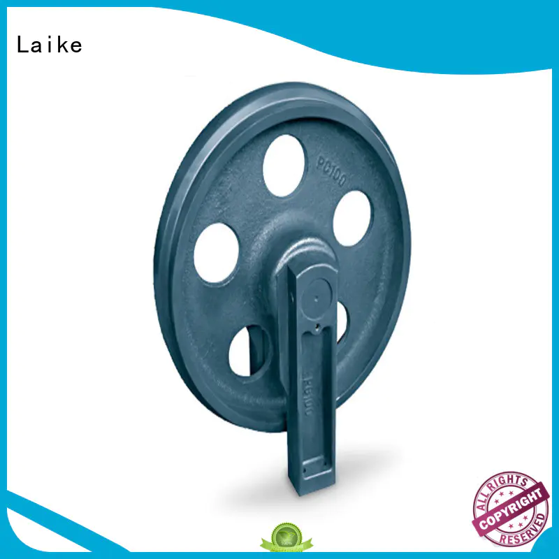 Laike favorable price excavator idler wheel front roller for wholesale
